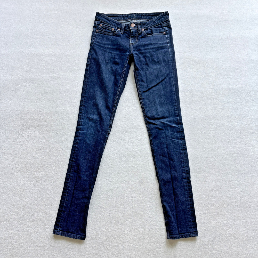 Marc by Marc Jacobs‎ Women Jeans Size 25 Dark Wash Chrissie 003 Skinny Low Rise